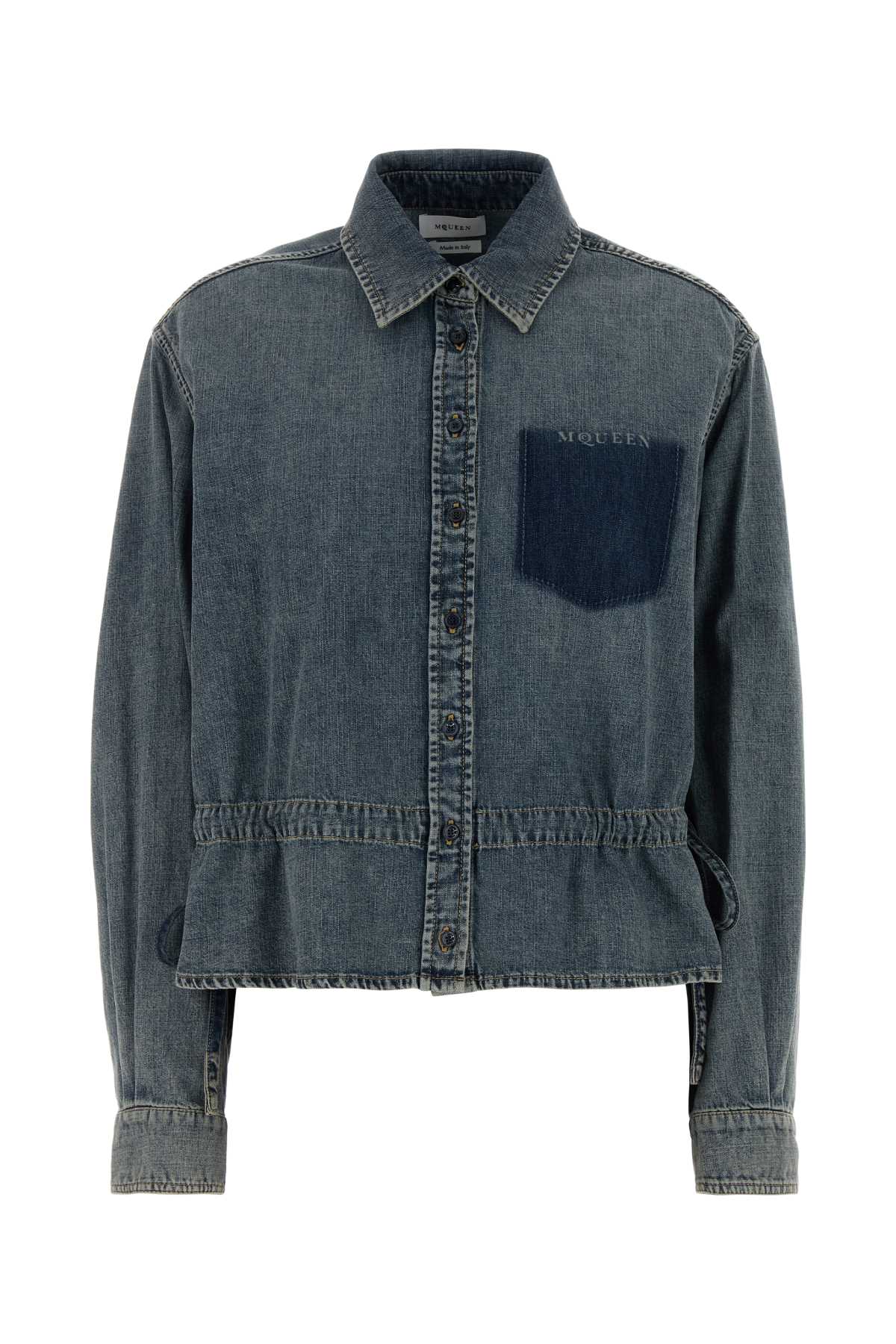 Alexander Mcqueen Denim shirt*6