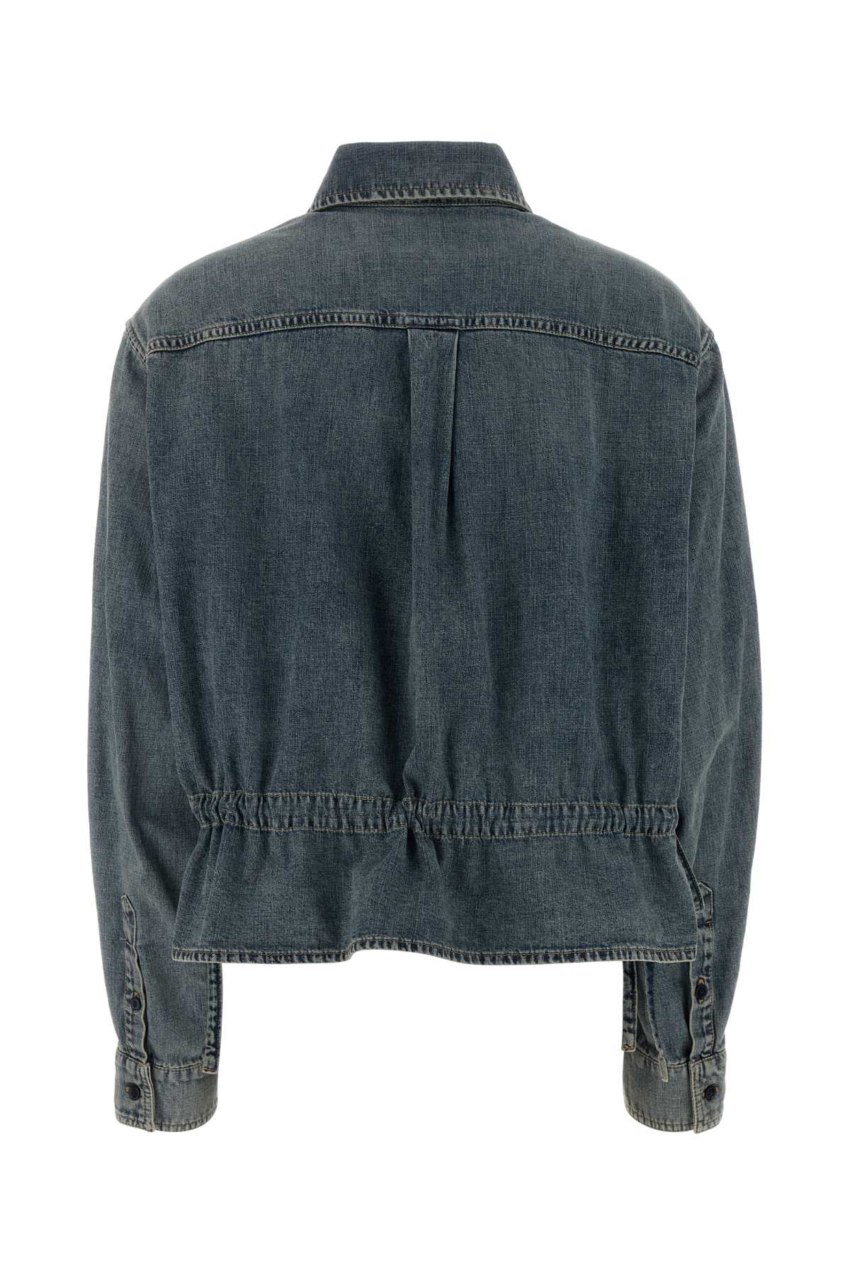 Alexander Mcqueen Denim shirt*6