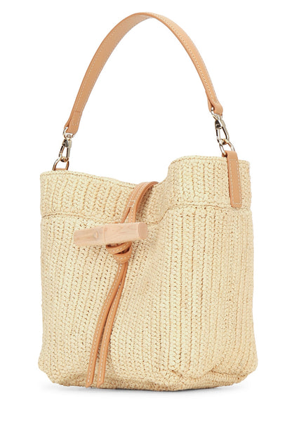LE ROSEAU RAPHIA CROSSBODY BAGS