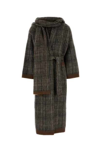 CARDIGAN M/L C/SCIARPA PRESTIGE JACQUARD GALLES GA KNITWEARS