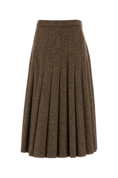SKIRT DONEGAL WOOL SKIRTS