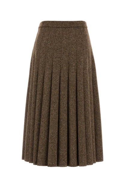 SKIRT DONEGAL WOOL SKIRTS