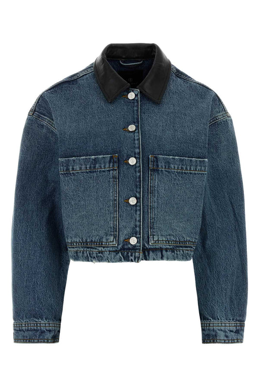 Anine Bing Yuma jacket - cabana blue