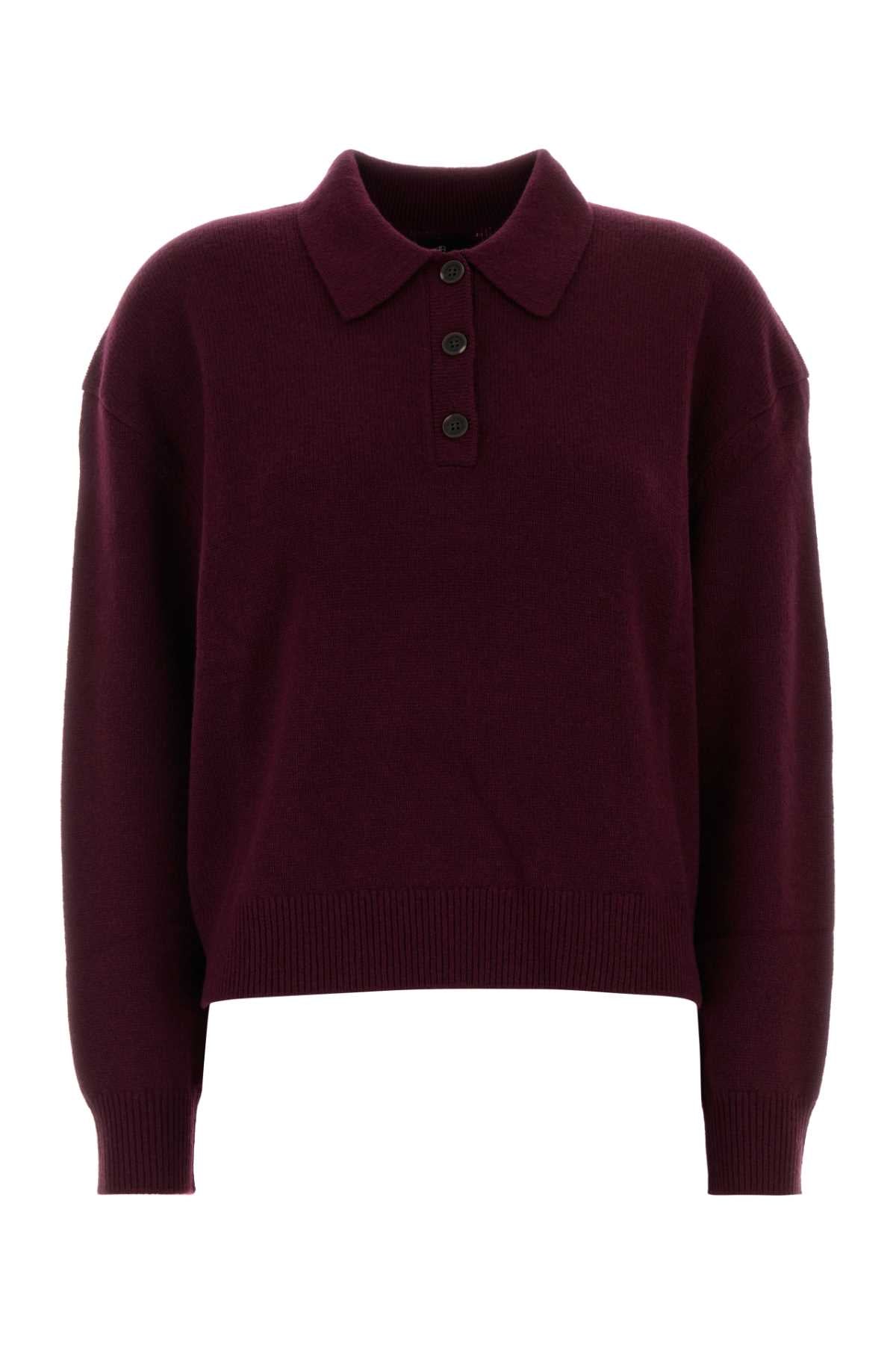 Anine Bing Lee polo sweater - fig