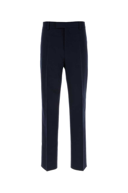 DIAGONAL WOOL RESP. TROUSERS PANTS