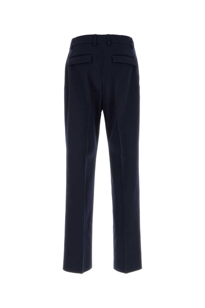 DIAGONAL WOOL RESP. TROUSERS PANTS