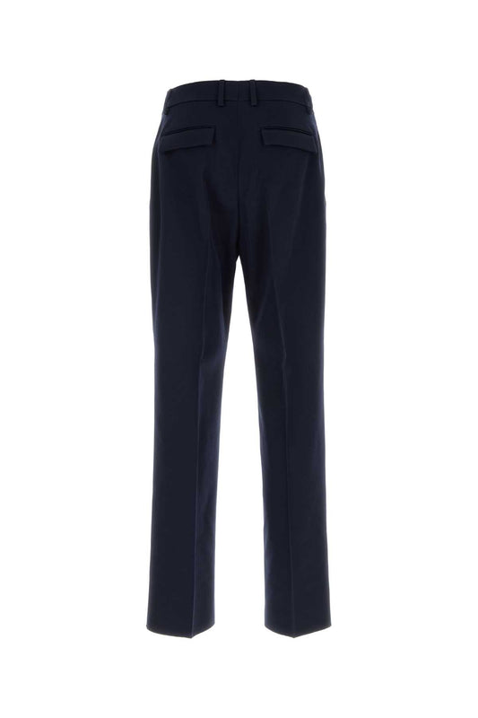 DIAGONAL WOOL RESP. TROUSERS PANTS
