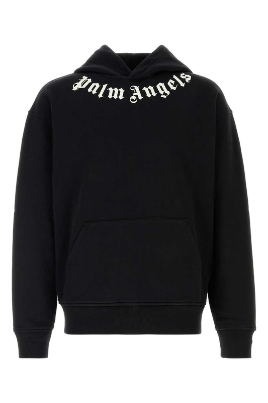 NECK LOGO REGULAR HOODIE SWEATSHIRTS