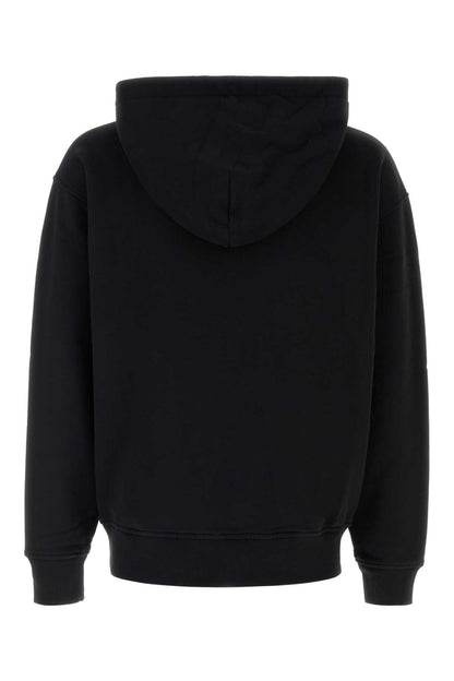 NECK LOGO REGULAR HOODIE SWEATSHIRTS