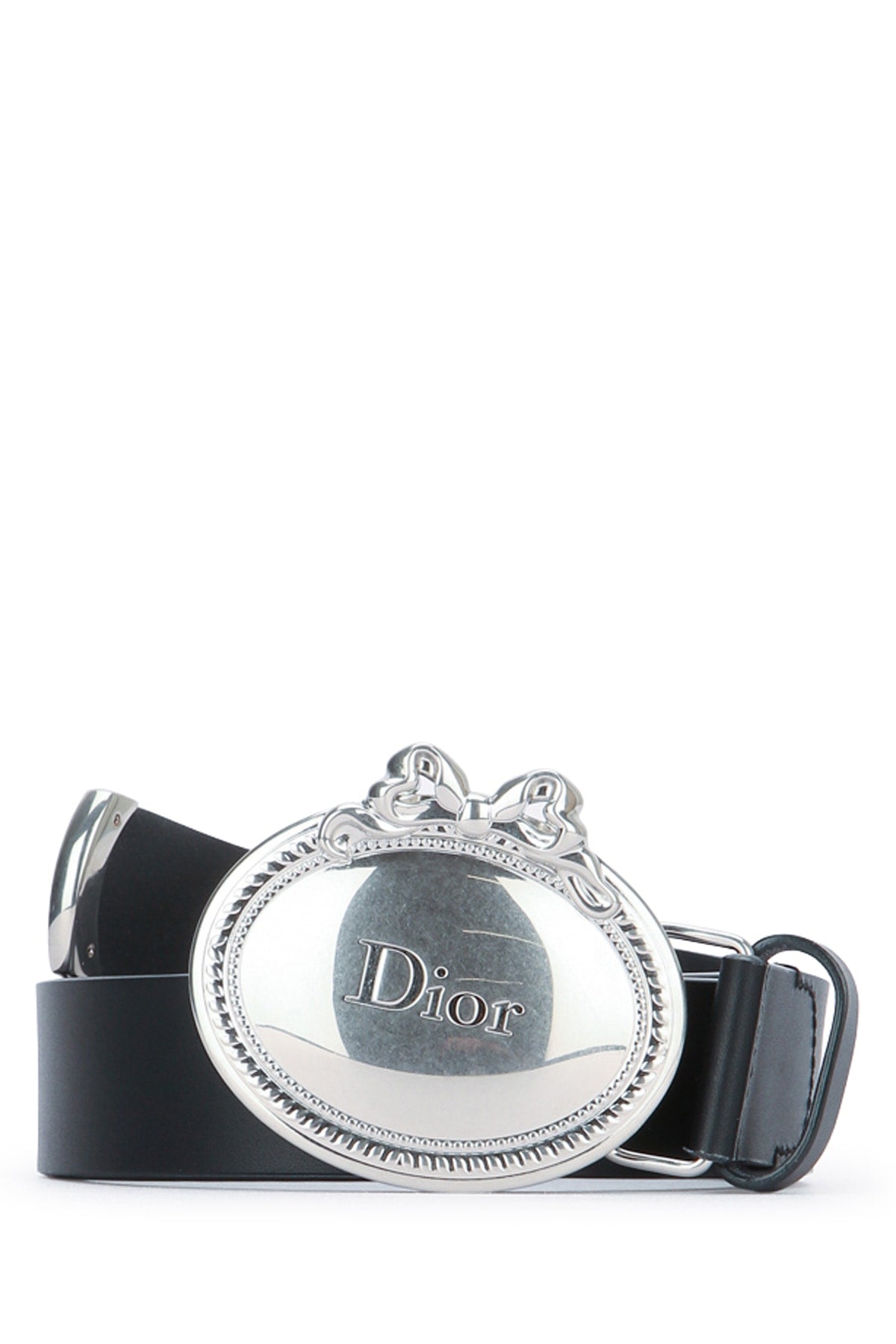 MEDAILLON BELT 30MM SMOOTH LEA BELT
