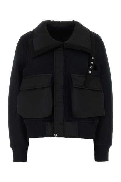 SPONGE SWEAT BLOUSON JACKETS