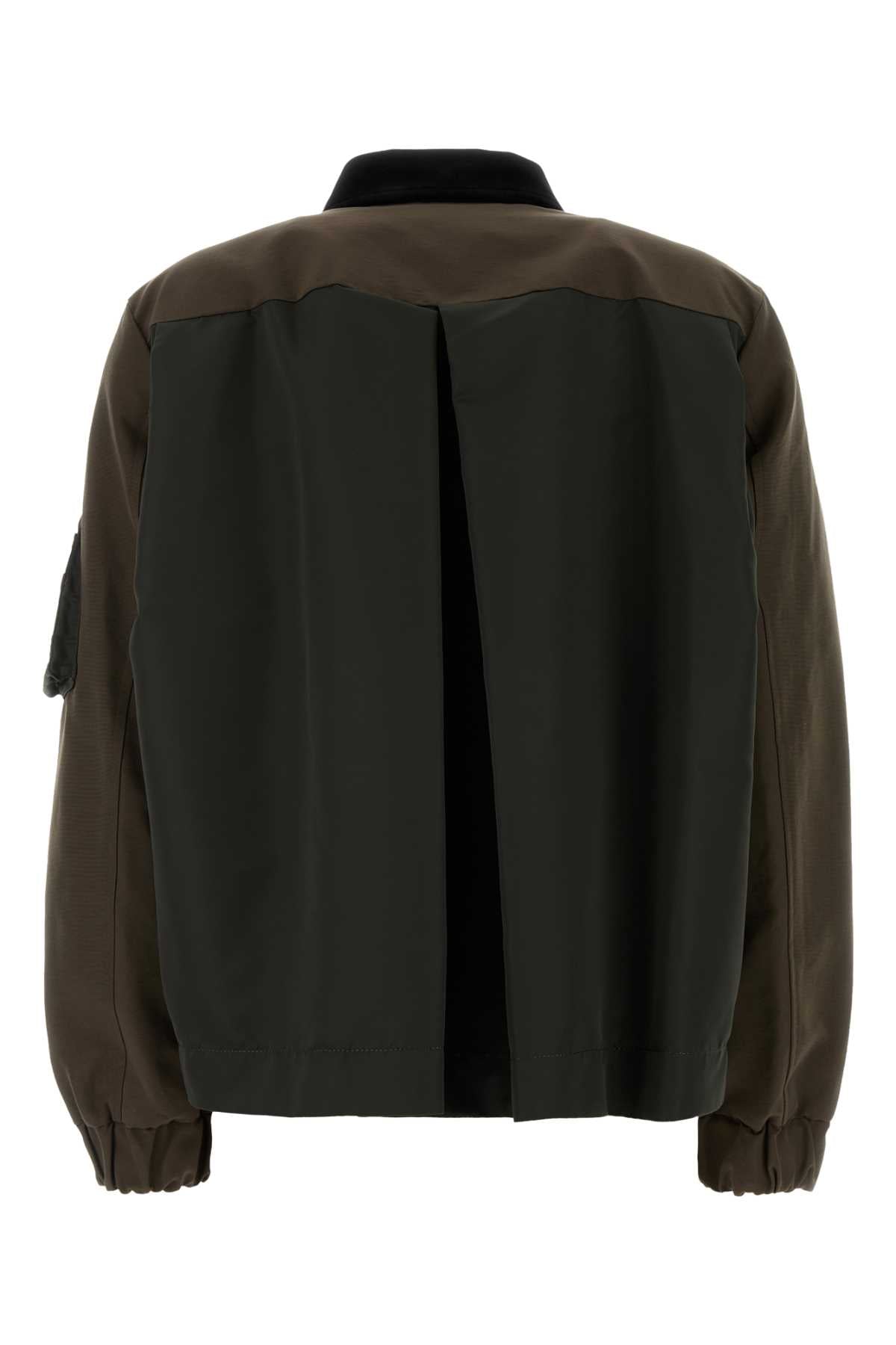 GROSGRAIN BONDING BLOUSON JACKETS