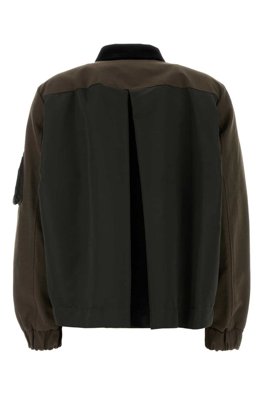 GROSGRAIN BONDING BLOUSON JACKETS