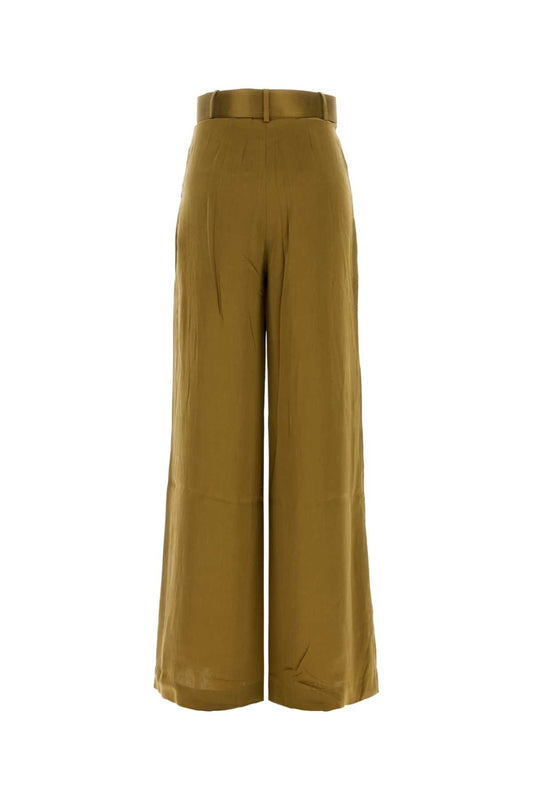 SILK TUCK PANT PANTS