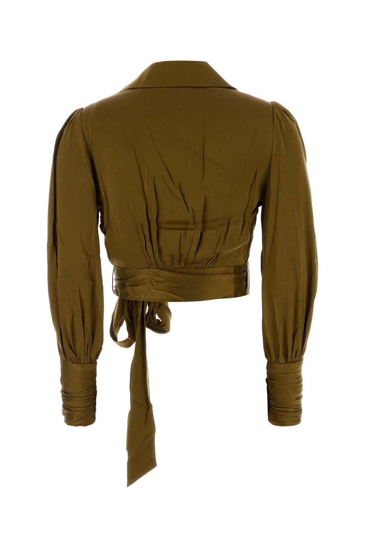SILK WRAP TOP TOPS