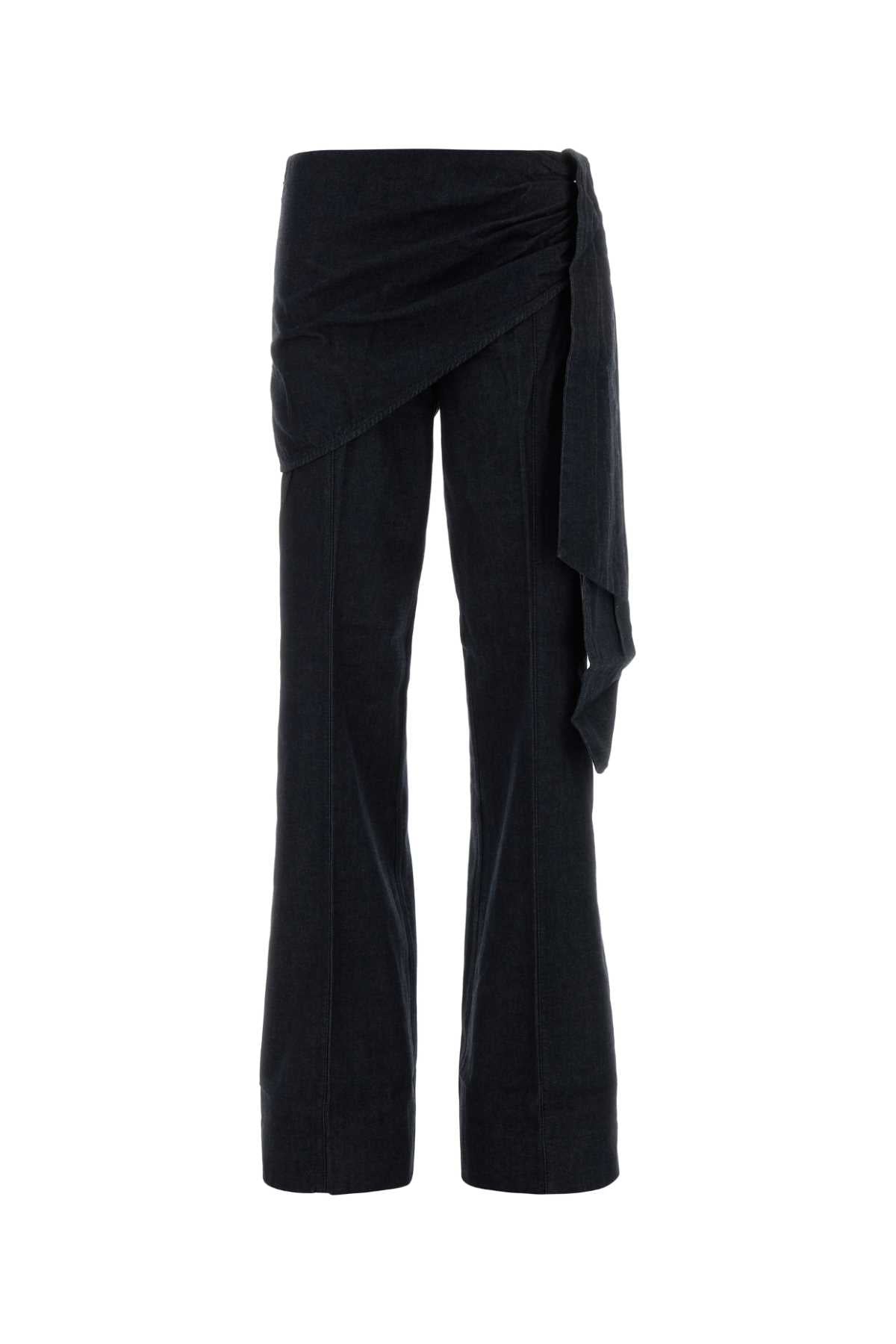 VALIANT DRAPED FLARE JEAN JEANS