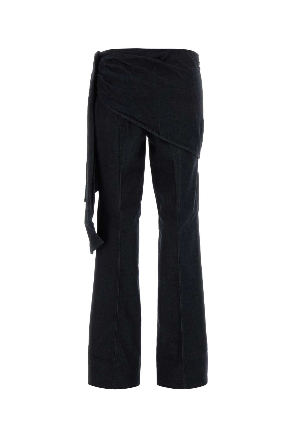 VALIANT DRAPED FLARE JEAN JEANS