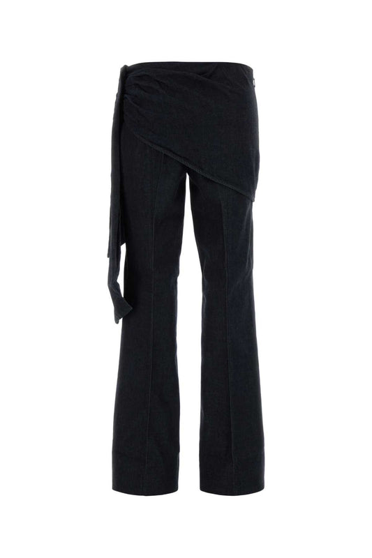 VALIANT DRAPED FLARE JEAN JEANS