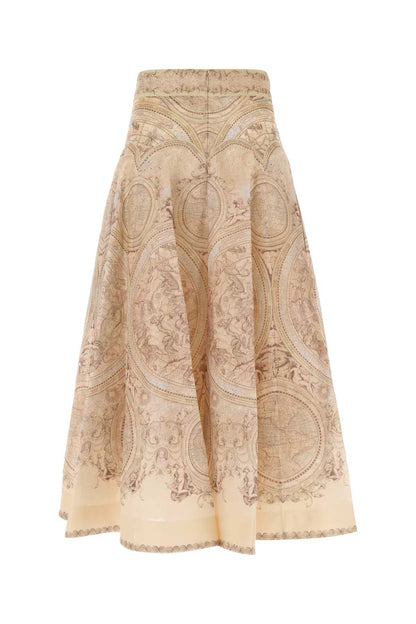ASCENT PANELLED MIDI SKIRT SKIRTS