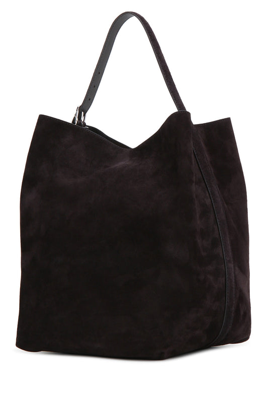 Toteme Belted suede tote