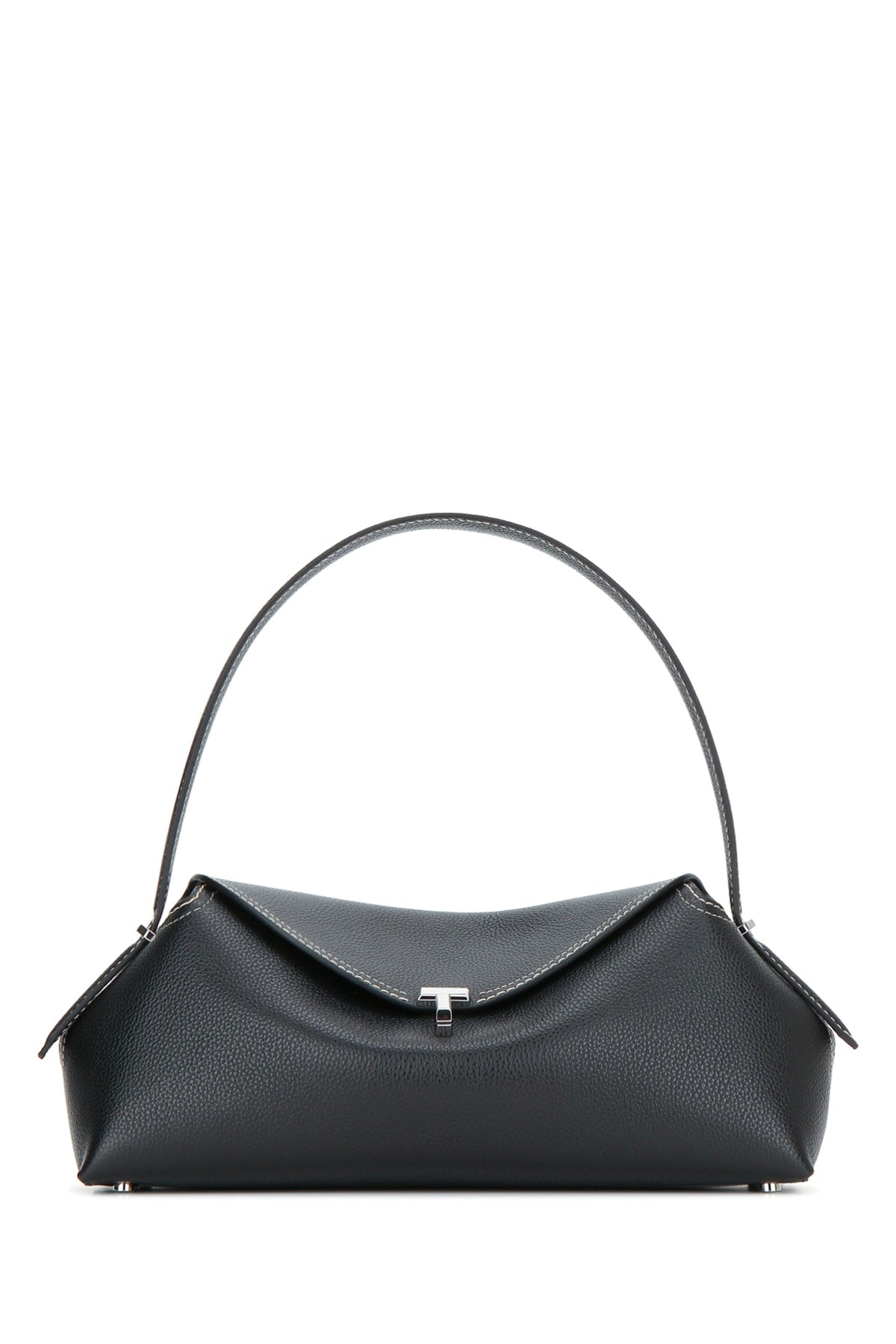 Toteme T lock grain leather shoulder