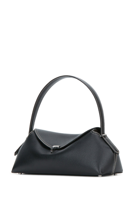 Toteme T lock grain leather shoulder