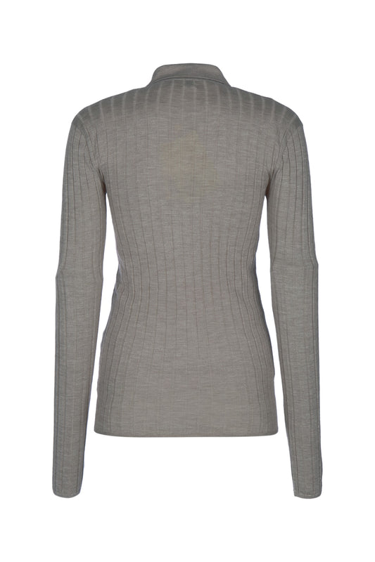 SLIM RIBBED SHIRT SHIRTS