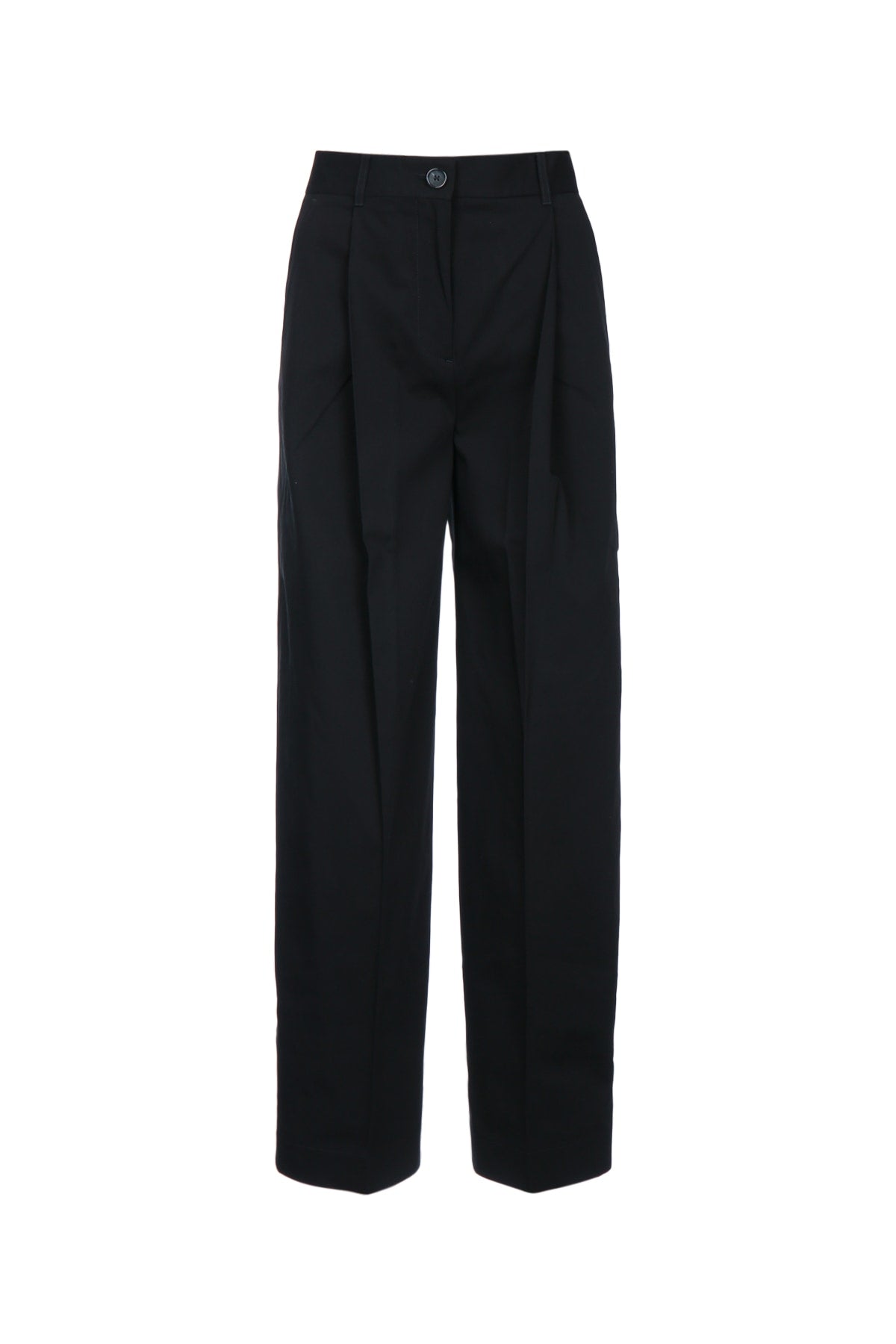 Toteme Single pleat cotton trousers