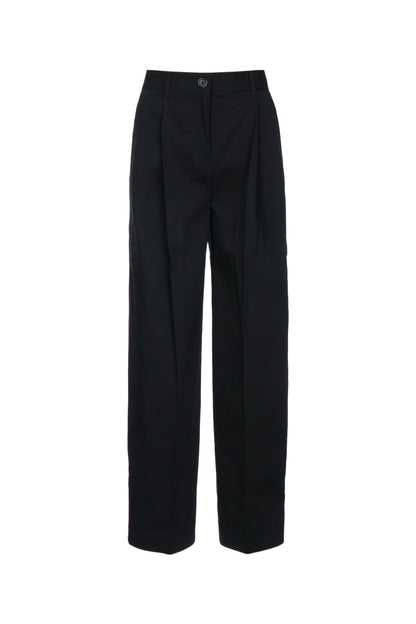 Toteme Single pleat cotton trousers