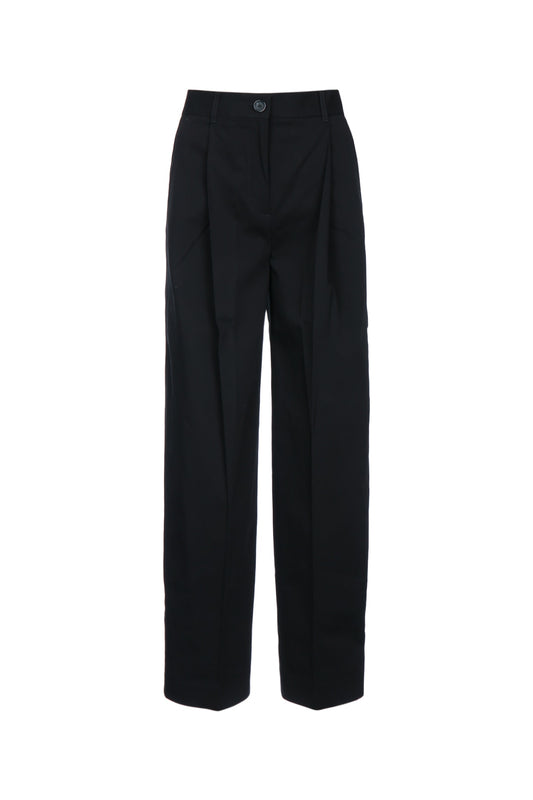 Toteme Single pleat cotton trousers