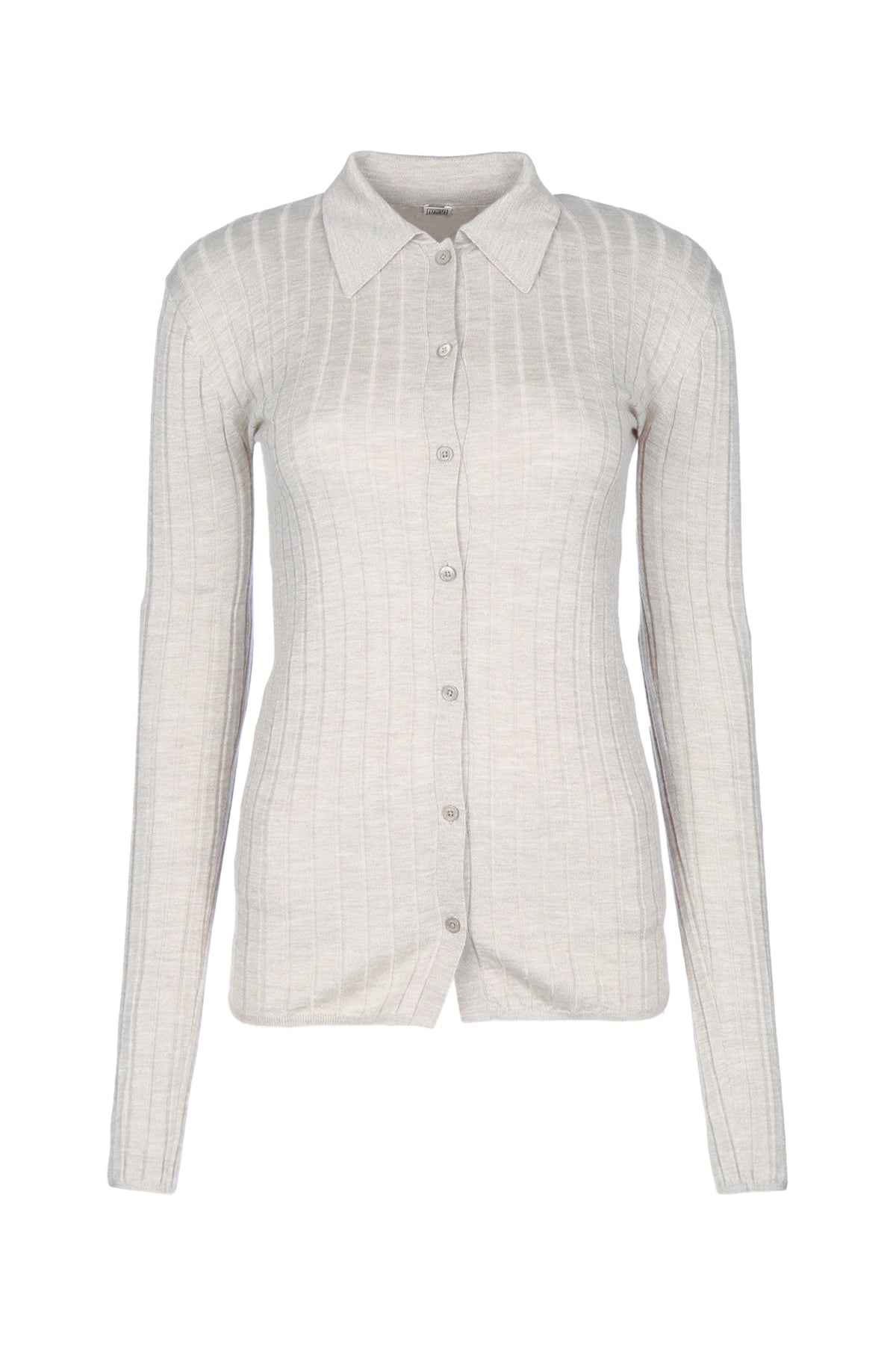 SLIM RIBBED SHIRT SHIRTS