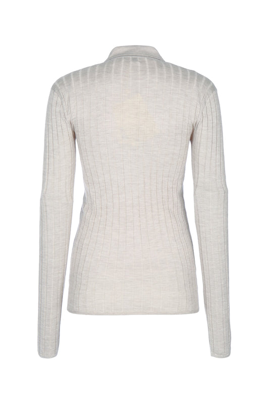 SLIM RIBBED SHIRT SHIRTS