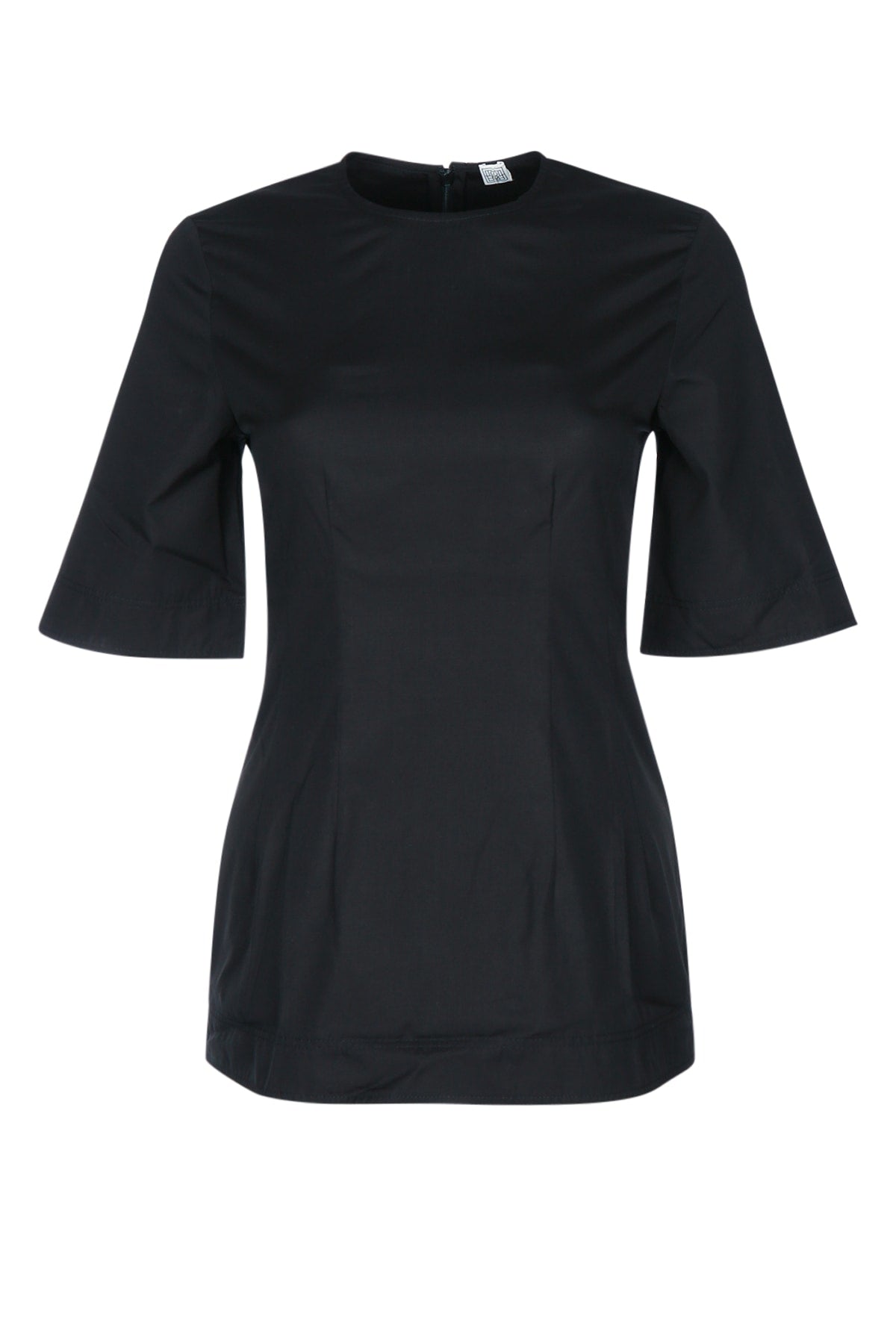 SCULPTURAL COTTON TOP TOPS