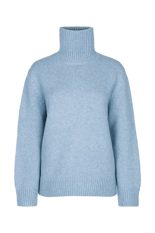 OVERSIZED LAMBSWOOL TURTLENECK KNITWEARS