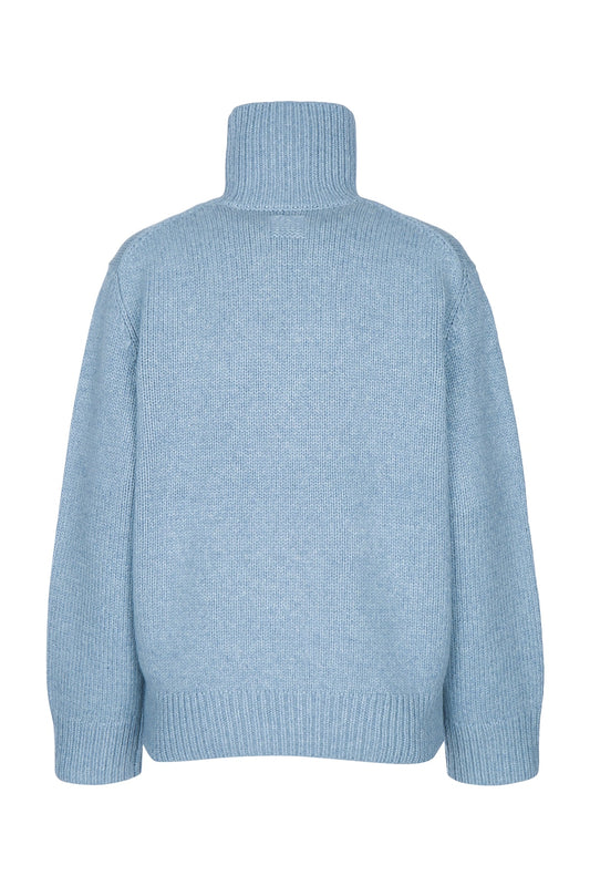 OVERSIZED LAMBSWOOL TURTLENECK KNITWEARS