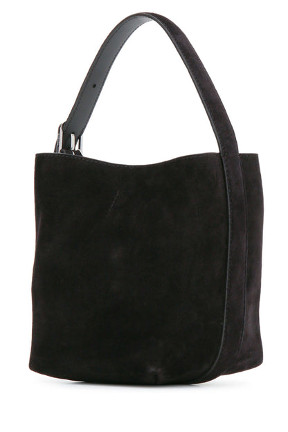 PETITE BELTED SUEDE TOTE HANDBAGS