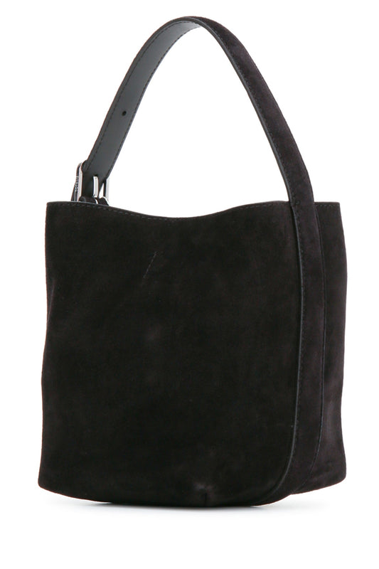 PETITE BELTED SUEDE TOTE HANDBAGS