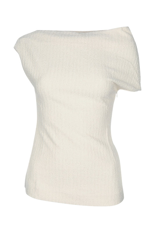 ONE-SHOULDER TOP TOPS