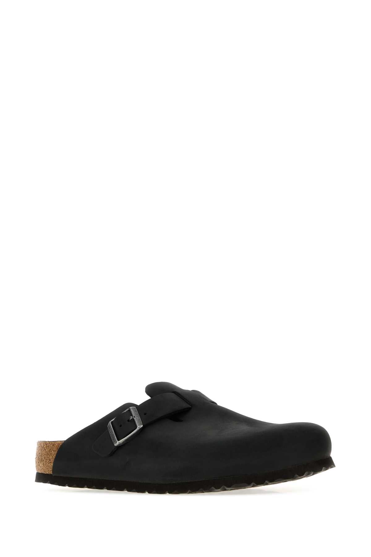 BOSTON WB BLACK SLIPPERS