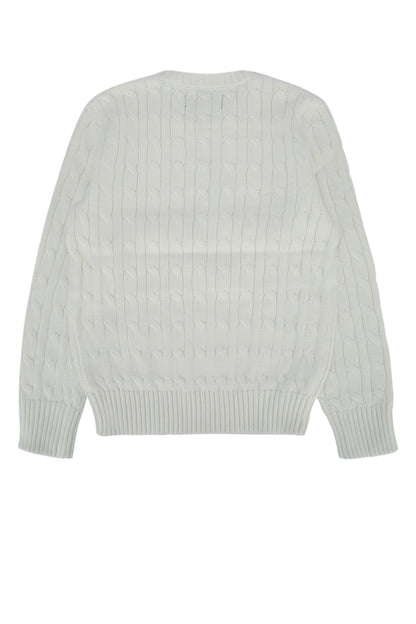 LS CABLE CN-TOPS-SWEATER KNITWEARS