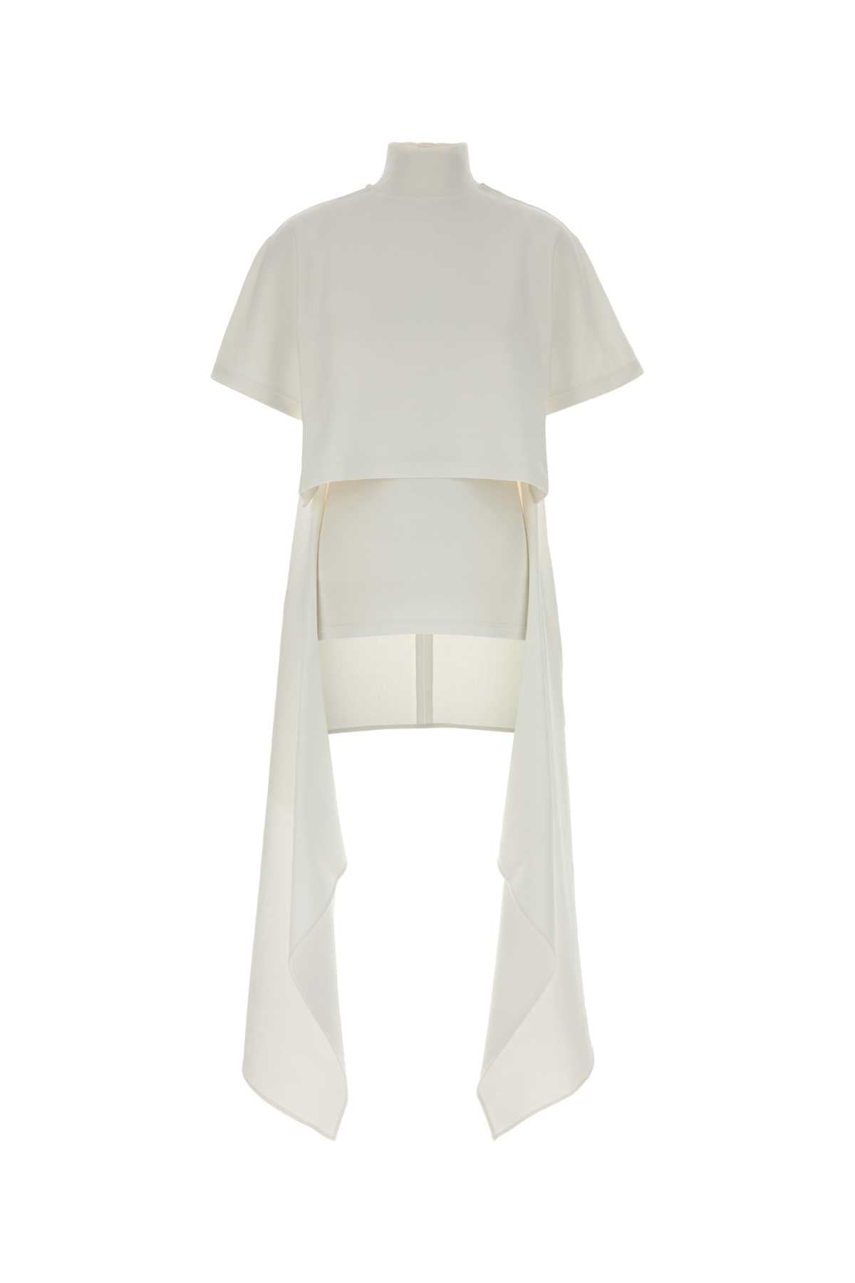 ASYM TSHIRT COTTON JERSEY TOPS