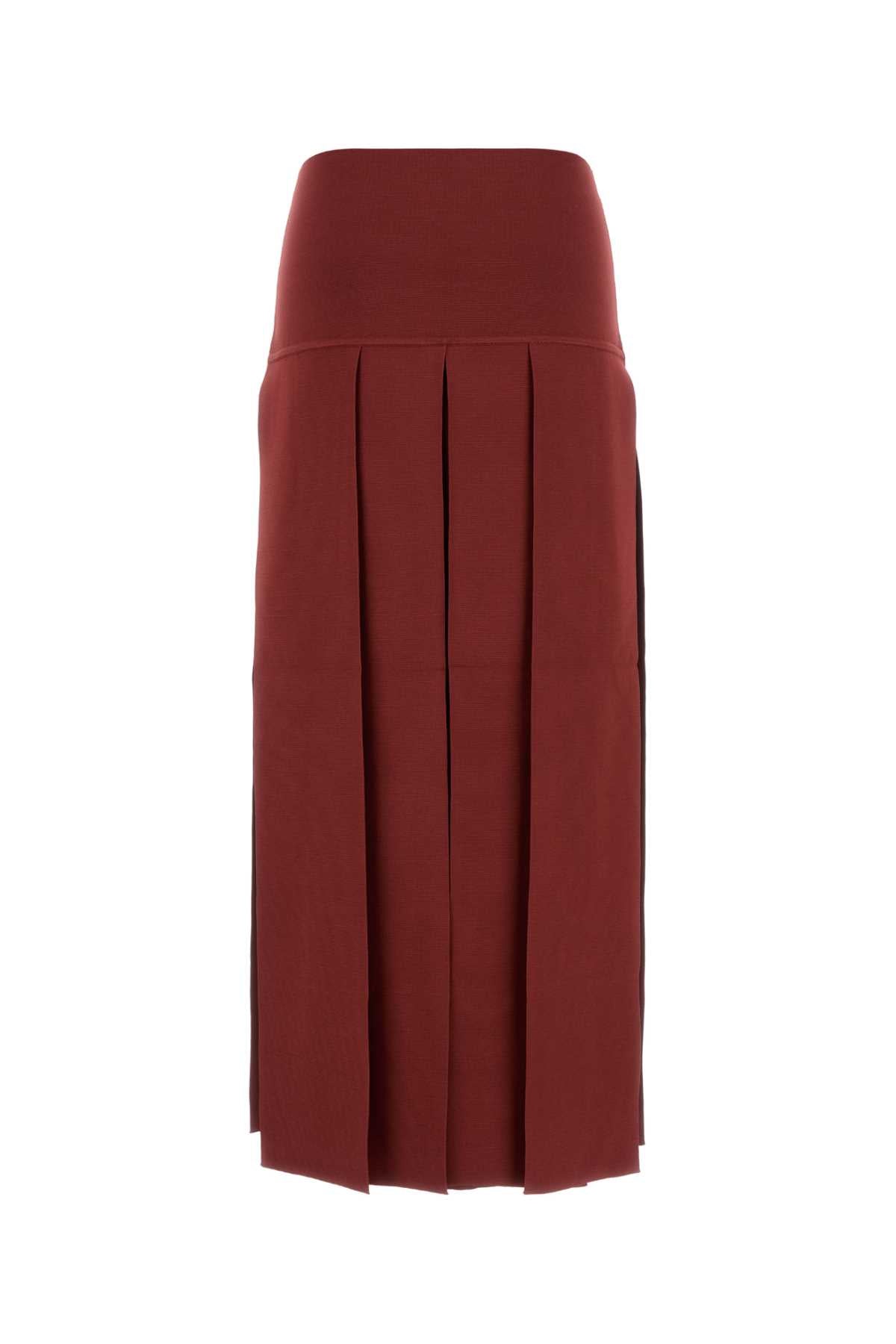 MIDI SKIRT TEXTURED PLEATS SKIRTS