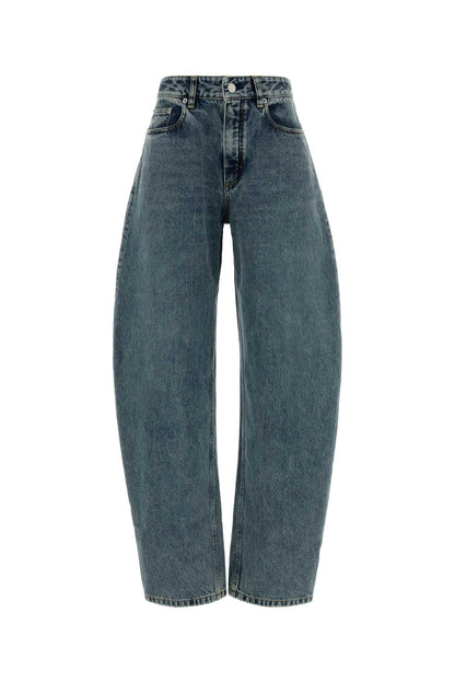 ROUND PANTS DENIM JEANS