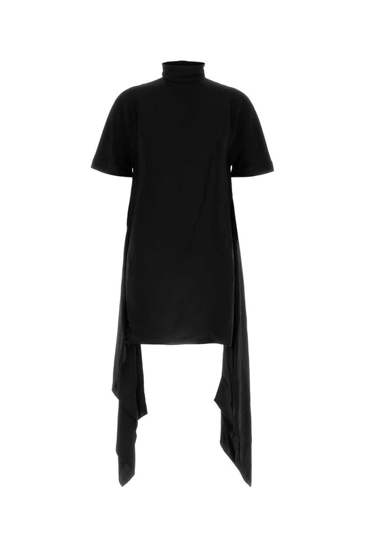ASYM DRESS VISCOSE CADY DRESSES