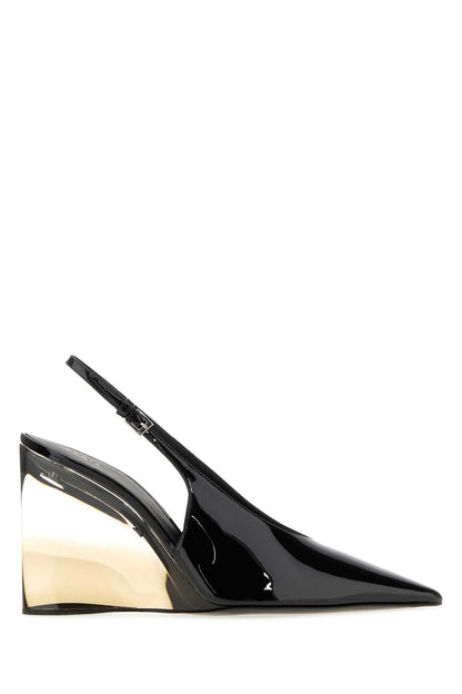 INVISIBLE WEDGE SLINGBACKS 90 PUMPS