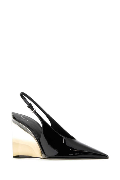 INVISIBLE WEDGE SLINGBACKS 90 PUMPS