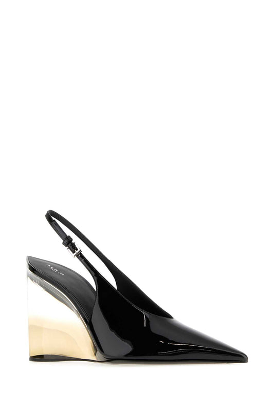 INVISIBLE WEDGE SLINGBACKS 90 PUMPS