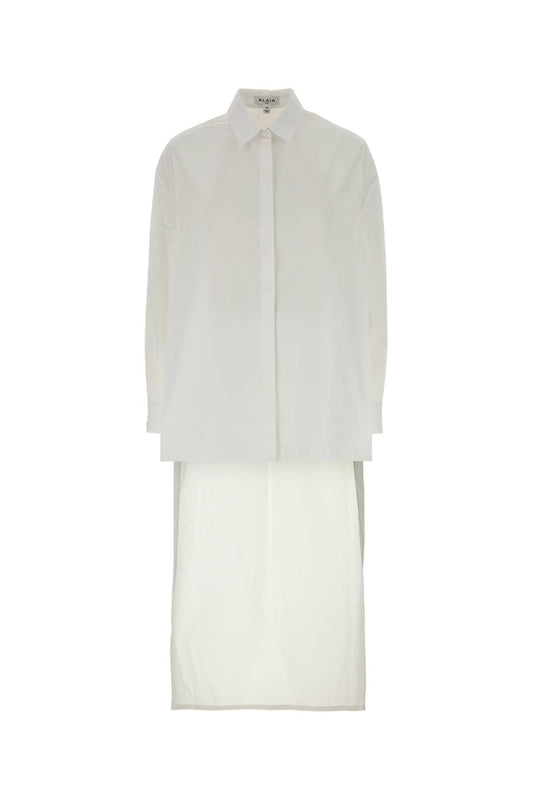 ASYM SHIRT COTTON POPLIN SHIRTS