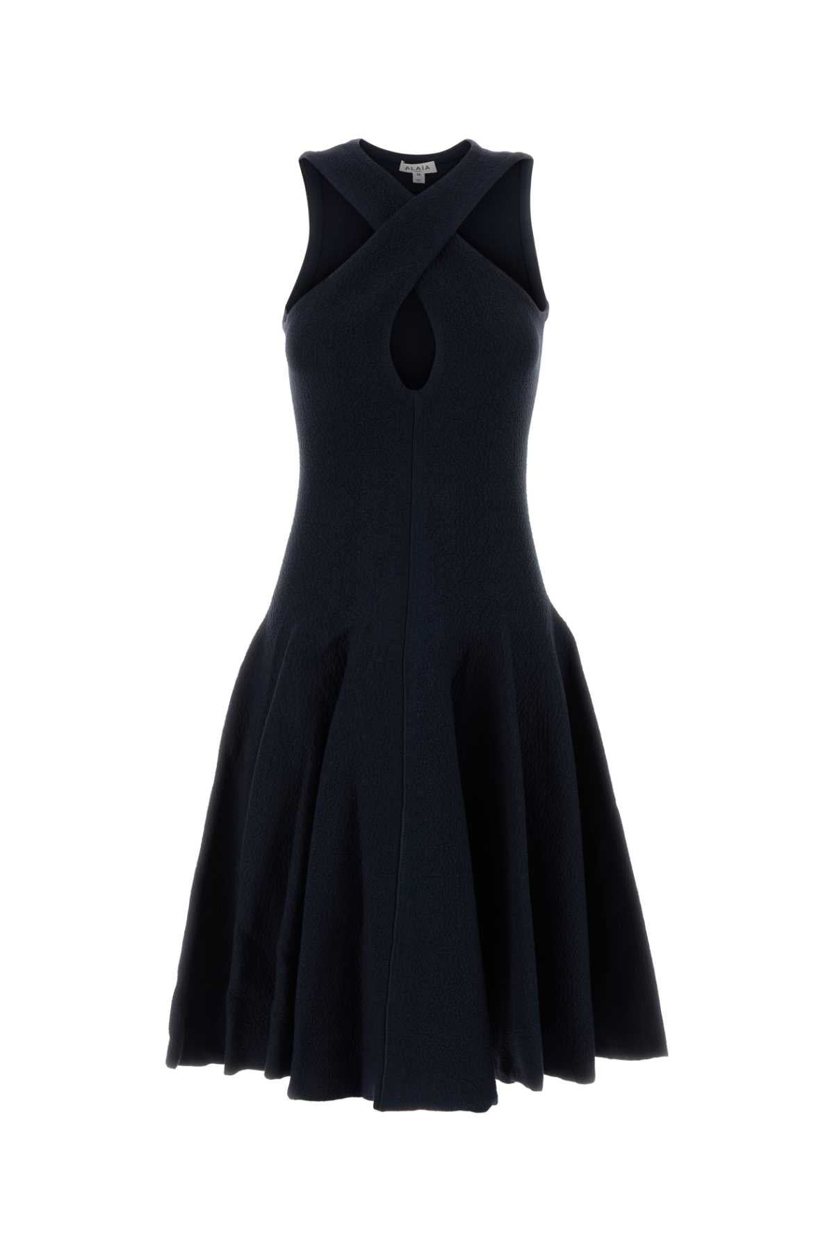 FLARED DRESS COMPACT KNIT DRESSES