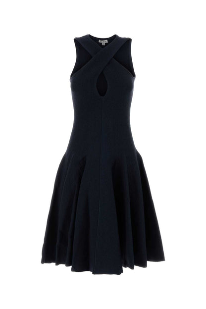 FLARED DRESS COMPACT KNIT DRESSES
